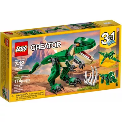 Klocki Creator 31058 Potężne dinozaury