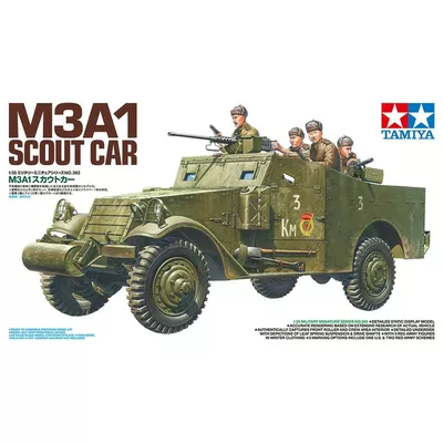 Model plastikowy M3A1 Scout Car