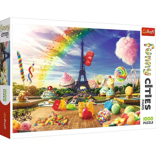 Trefl Puzzle 1000 elementów Słodki Paryż