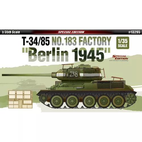 Academy T-34/85 No.183 Factory Berlin 1945