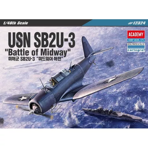Academy USN SB2U-3 Vindicator Battle of Midway