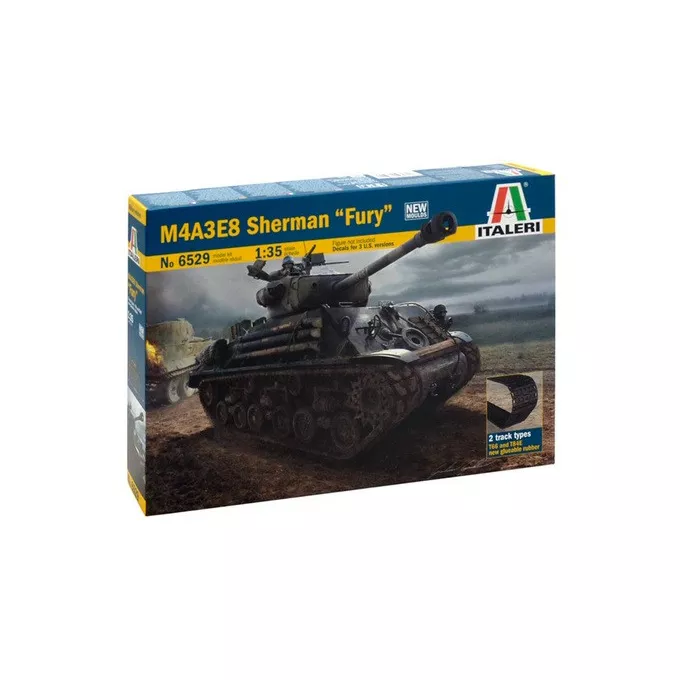 Italeri ITALERI M4A3E8 Sherman ' Fury'