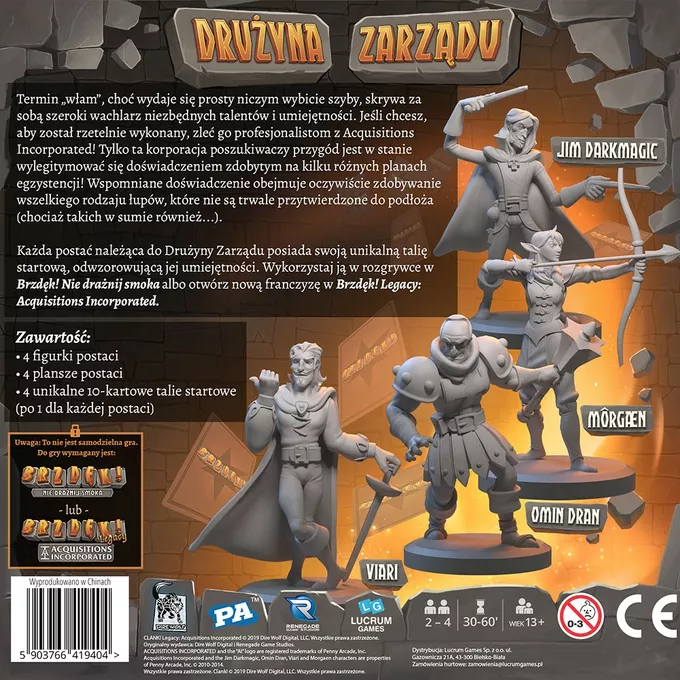 LUCRUM GAMES Gra Brzdęk! Drużyna Zarządu