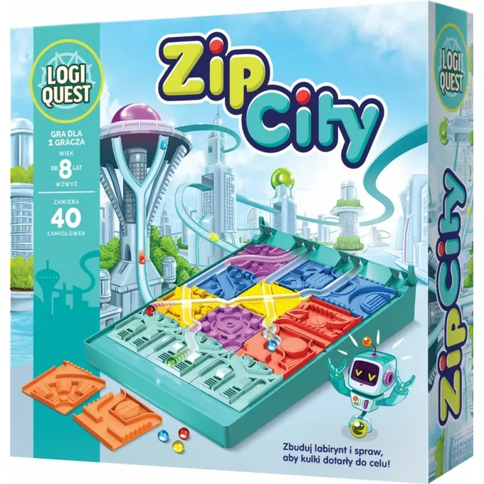 Rebel Gra LOGIQUEST: Zip City (edycja polska)