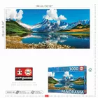 Educa Puzzle 3000 elementów Jezioro Bachalp (panorama)