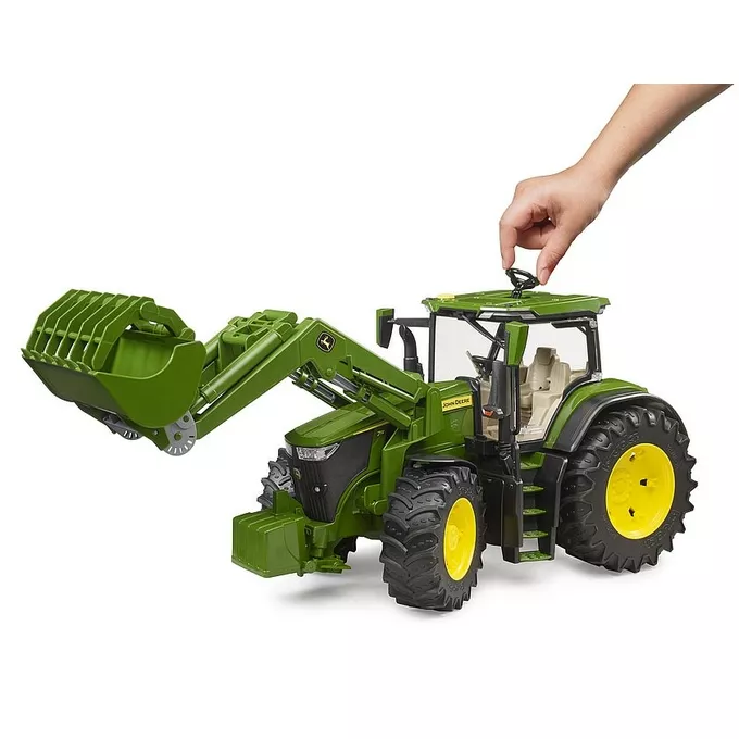 BRUDER Traktor John Deere 7R 350 z ładowaczem