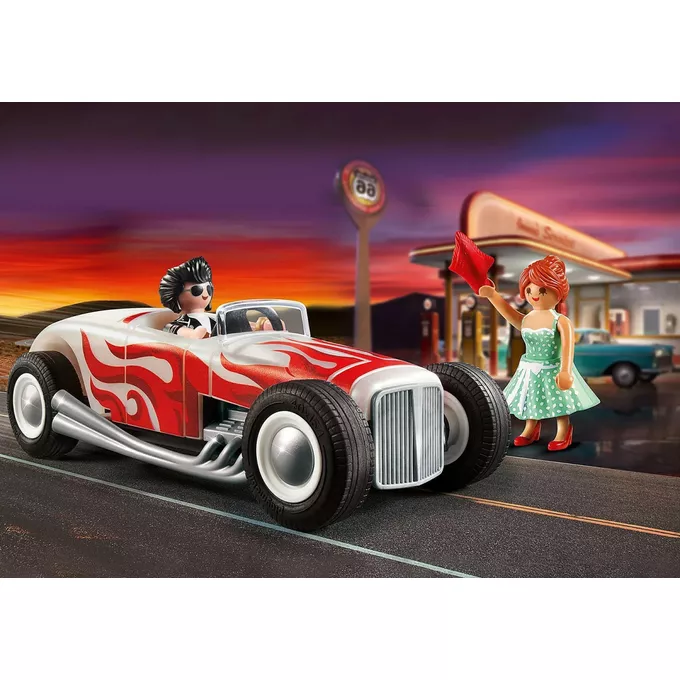 Playmobil Klocki City Life 71078 Zestaw startowy Hot Rod