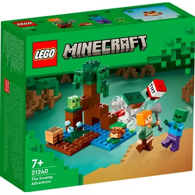 LEGO Klocki Minecraft 21240 Przygoda na mokradłach