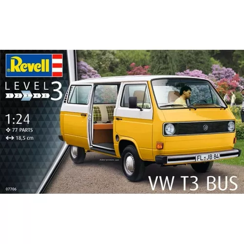 Revell Model plastikowy VW T3 BUS 1/25