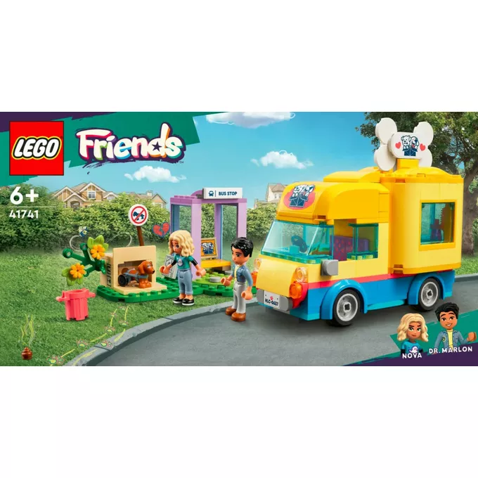 LEGO Klocki Friends 41741 Furgonetka ratunkowa dla psów