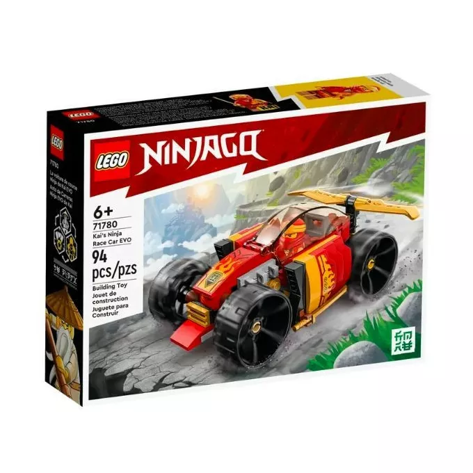 LEGO Klocki Ninjago 71780 Samochód wyścigowy ninja Kaia