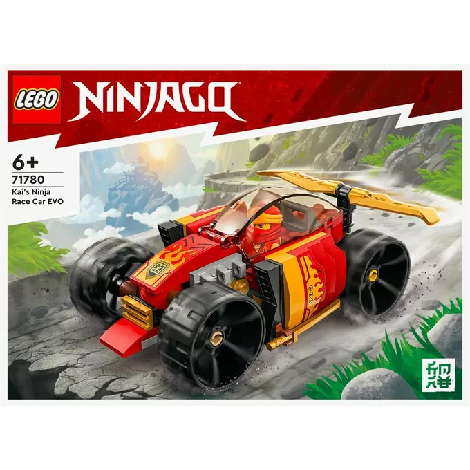 LEGO Klocki Ninjago 71780 Samochód wyścigowy ninja Kaia