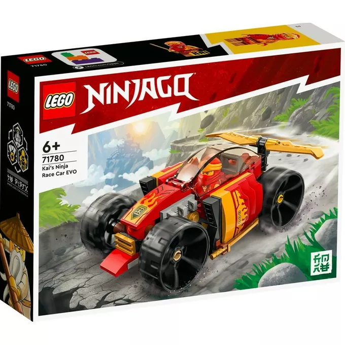 LEGO Klocki Ninjago 71780 Samochód wyścigowy ninja Kaia