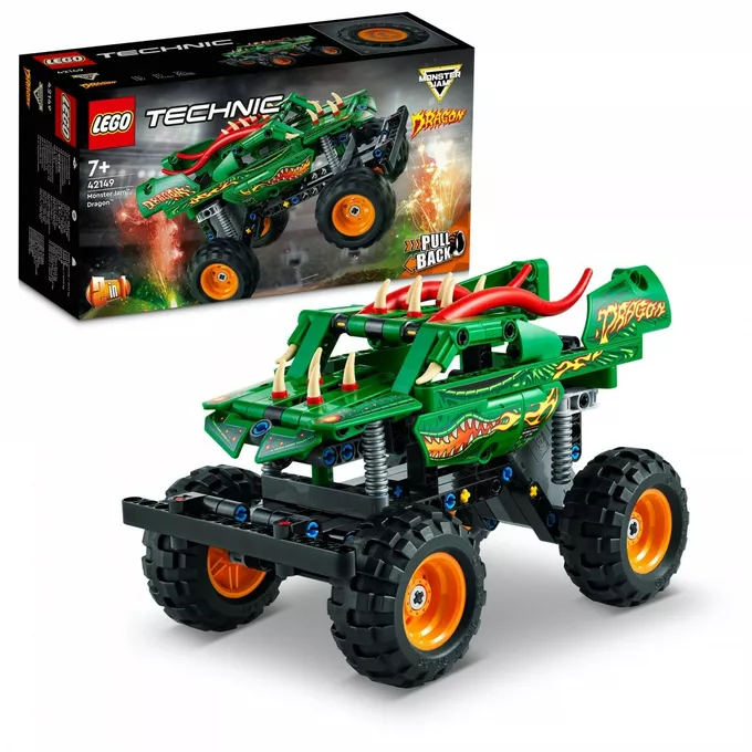 LEGO Klocki Technic 42149 Monster Jam Dragon