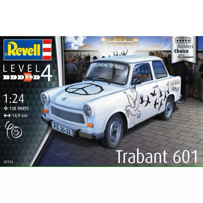 Revell Model plastikowy Trabant 601S Builders Choice 1/24