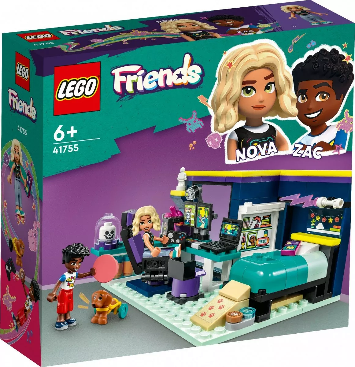 LEGO Klocki Friends 41755 Pokój Novy