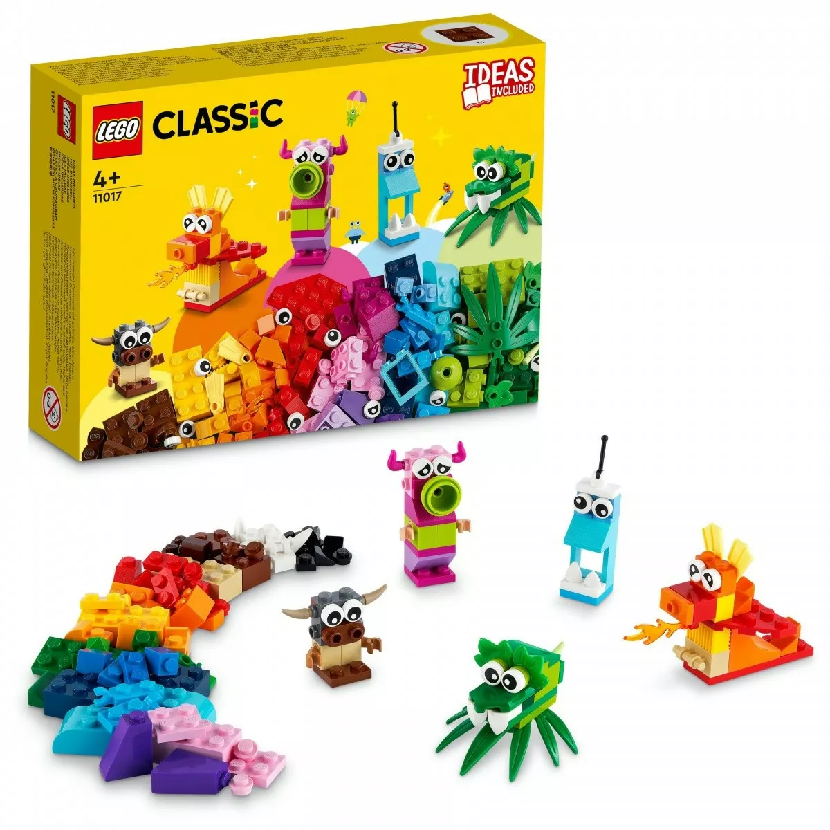 LEGO Klocki Classic 11017 Kreatywne potwory