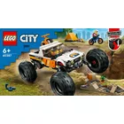 LEGO Klocki City 60387 Przygody samochodem terenowym z napędem 4x4