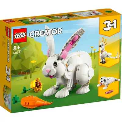 LEGO Klocki Creator 31133 Biały królik