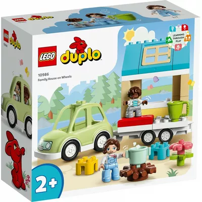 LEGO Klocki DUPLO 10986 Dom rodzinny na kółkach