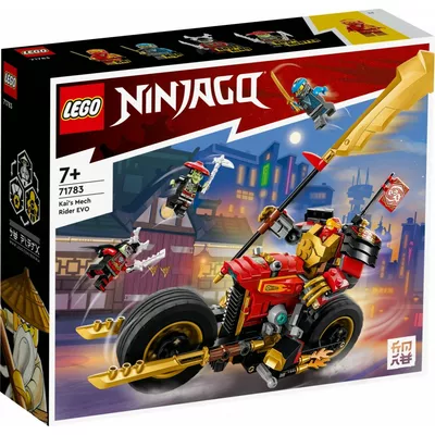 LEGO Klocki Ninjago 71783 Jeździec-Mech Kaia EVO