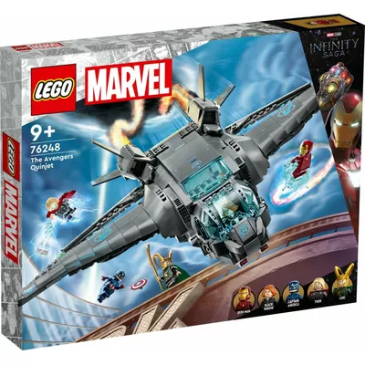LEGO Klocki Super Heroes 76248 Quinjet Avengersów