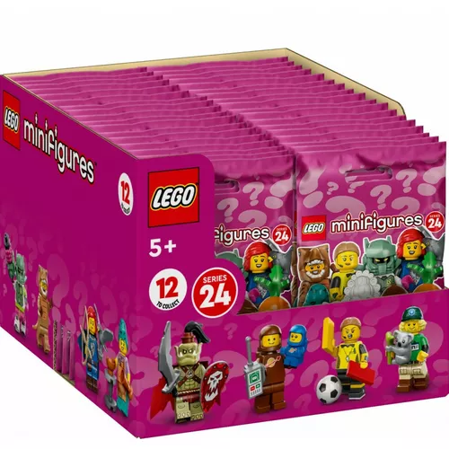 LEGO Klocki Minifigures 71037 Minifigurki seria 24 - Display 36 sztuk