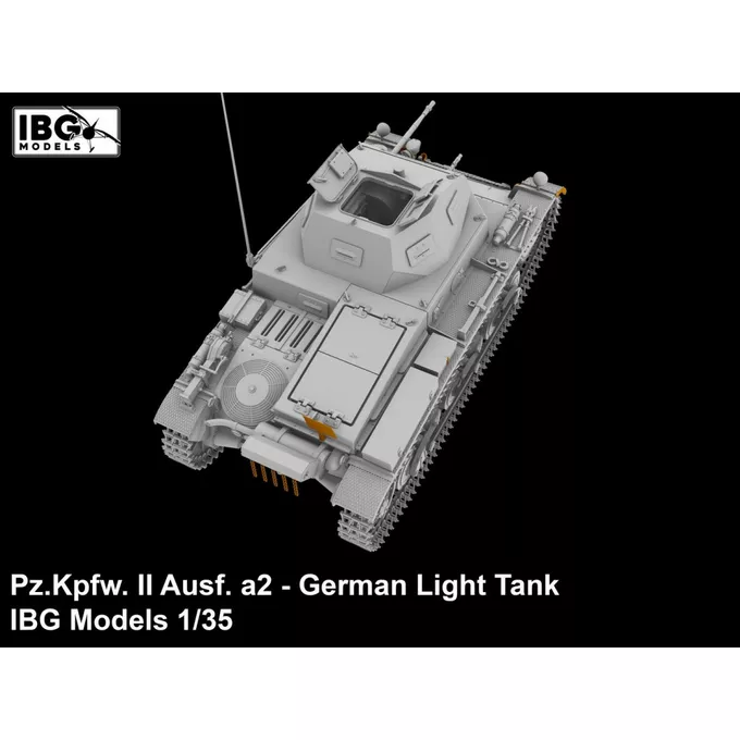 Ibg Model plastikowy Pz.Kpfw II Ausf. a2 niemiecki czołg lekki 1/35