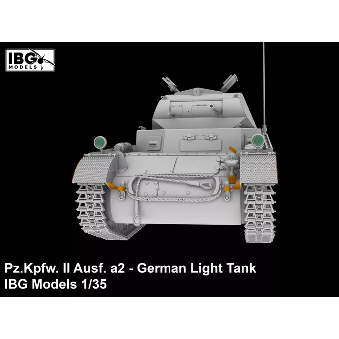 Ibg Model plastikowy Pz.Kpfw II Ausf. a2 niemiecki czołg lekki 1/35