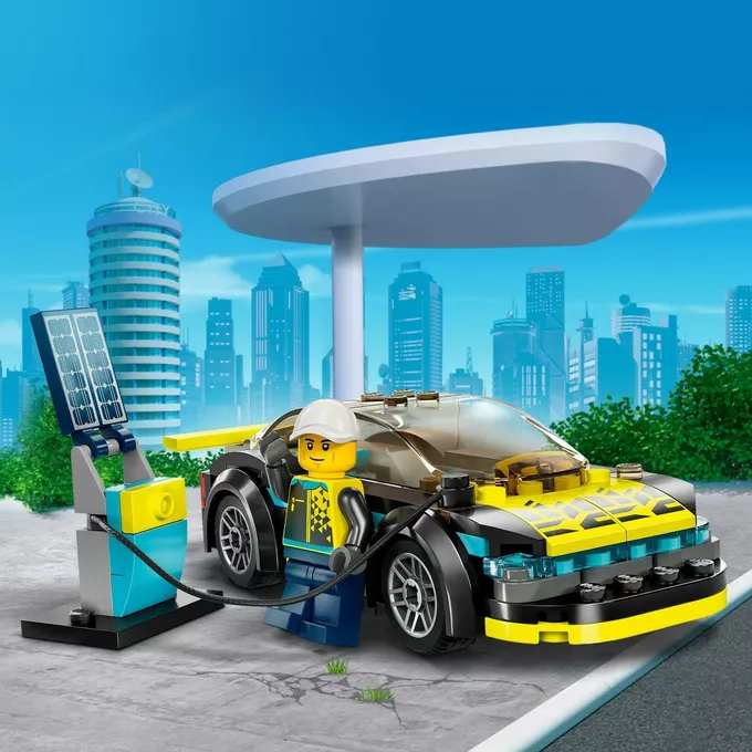 LEGO Klocki City 60383 Elektryczny samochód sportowy