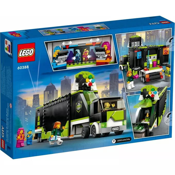 LEGO Klocki City 60388 Ciężarówka na turniej gier