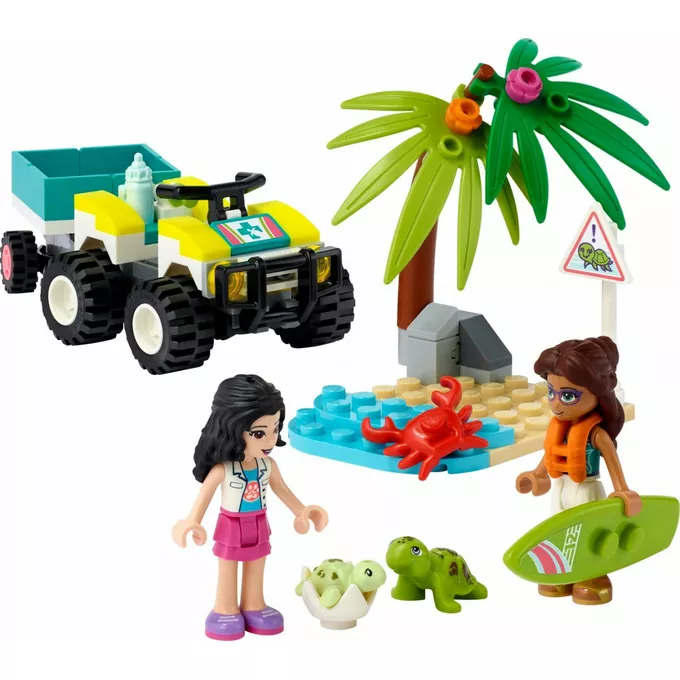 LEGO Klocki Friends 41697 Pojazd do ratowania żółwi