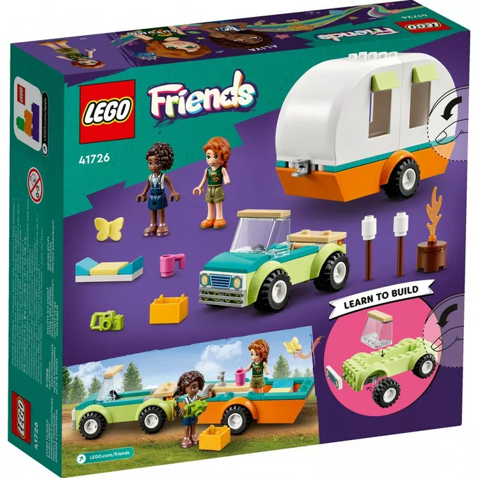 LEGO Klocki Friends 41726 Wakacyjna wyprawa na biwak