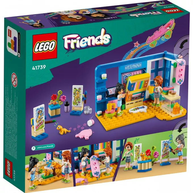 LEGO Klocki Friends 41739 Pokój Liann