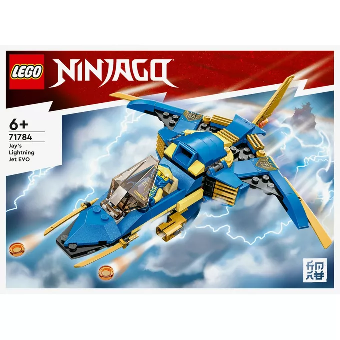 LEGO Klocki Ninjago 71784 Odrzutowiec ponaddźwiękowy Jaya EVO