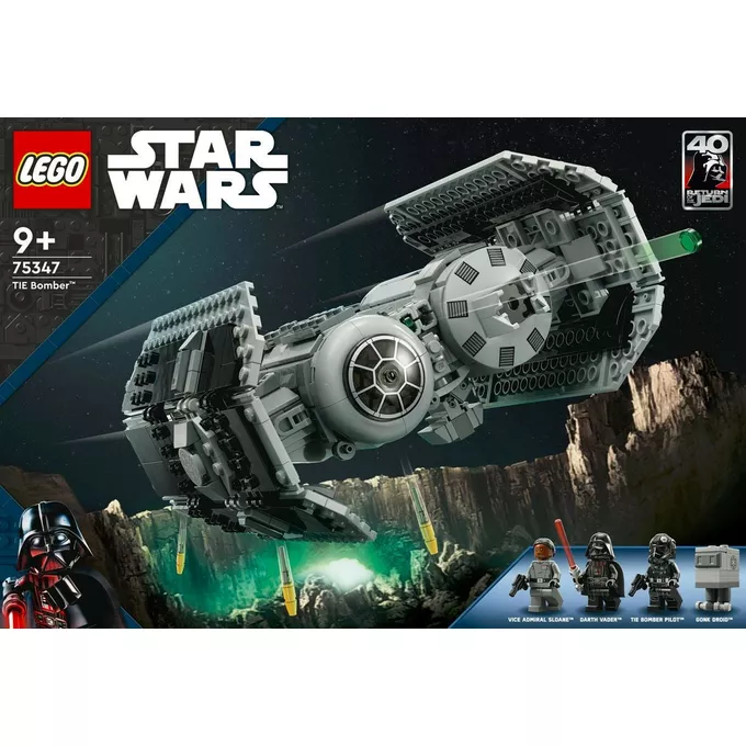 LEGO Klocki Star Wars 75347 Bombowiec TIE