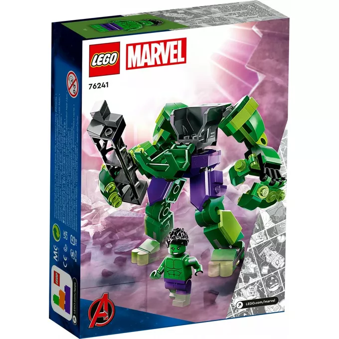 LEGO Klocki Super Heroes 76241 Mechaniczna zbroja Hulka