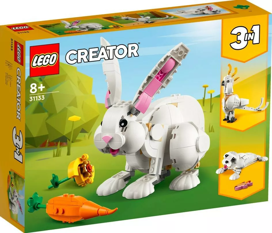 LEGO Klocki Creator 31133 Biały królik