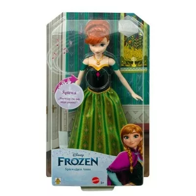 Mattel Lalka Disney Frozen Śpiewająca Anna