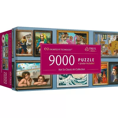 Trefl Puzzle 9000 elementów UFT Nie tak klasyczna kolekcja sztuki