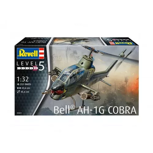 Revell Model plastikowy Helikopter AH-1G Cobra 1/32