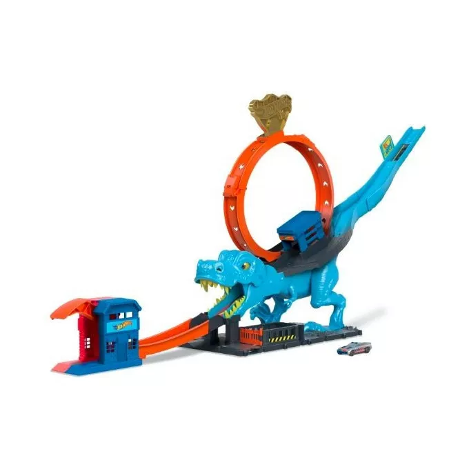 Hot Wheels Zestaw City Pętla T- rexa