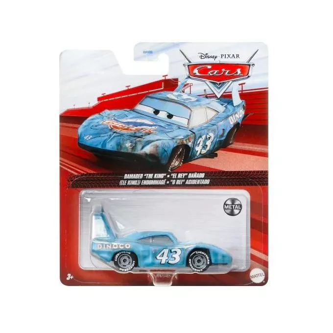 Mattel Pojazd Cars Damaged the King