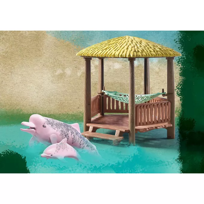 Playmobil Zestaw 71143 Wiltopia: Wyprawa z delfinami rzecznymi