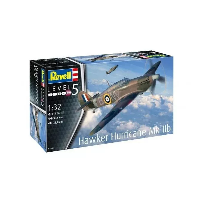 Revell Model plastikowy Samolot Hawker Hurricane MK IIB 1/32