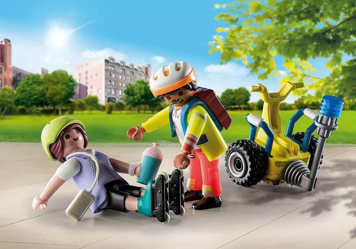Playmobil Figurki City Life 71257 Starter Pack Akcja ratunkowa