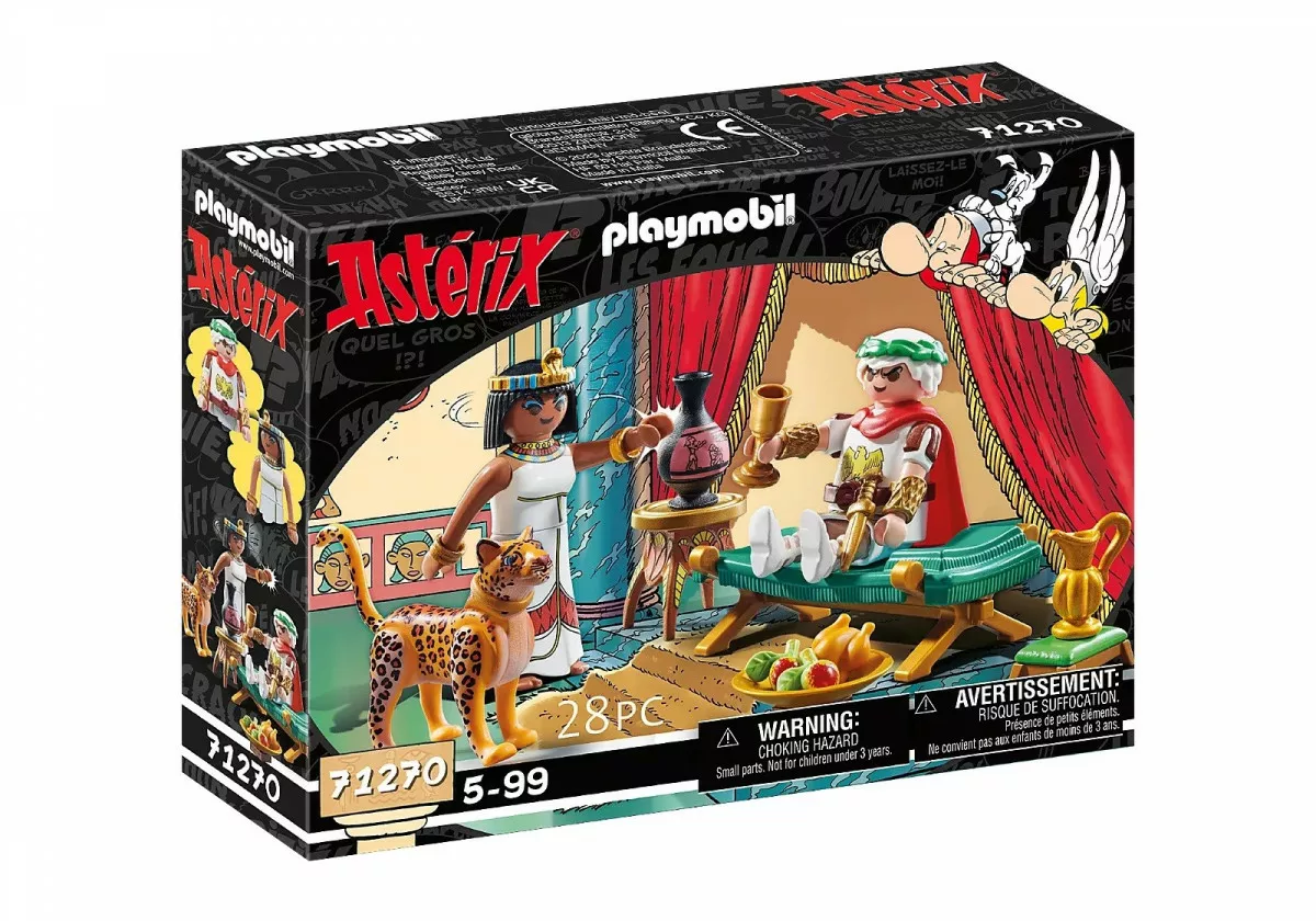 Playmobil Zestaw Asterix 71270 Cesarz i Kleopatra