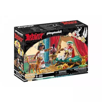 Playmobil Zestaw Asterix 71270 Cesarz i Kleopatra