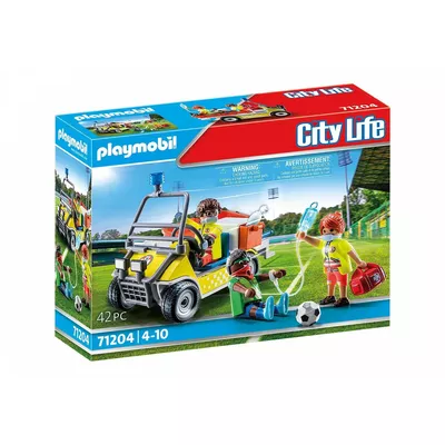 Playmobil Zestaw City Life 71204 Samochód ratunkowy
