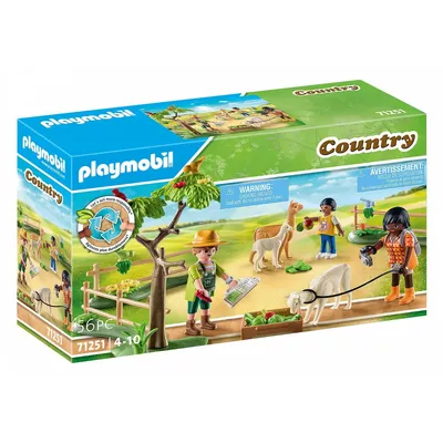 Playmobil Zestaw Country 71251 Wędrówka z alpakami